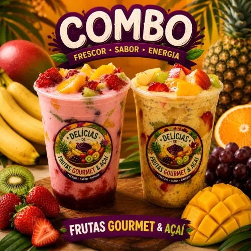 Dois Sabores Morango/Maracujá