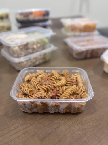 Fusilli integral com Carne Moída 450g