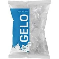 Gelo em cubos 4 kg 