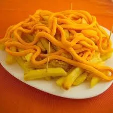 FRITAS COM CHEDDAR