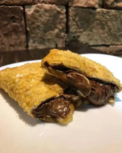 Banana e chocolate
