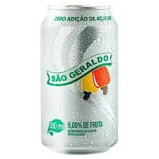 CAJUÍNA SÃO GERALDO ZERO LATA DE 350 ML