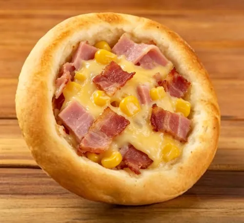 Bacon com cheddar