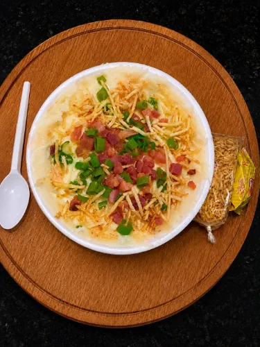 Batata Recheada de Carne de Boi Pequena