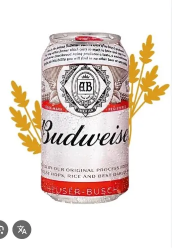 CERVEJA BUDWEISER LATA 269ML