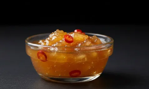 GELEIA DE ABACAXI COM PIMENTA DEDO DE MOÇA