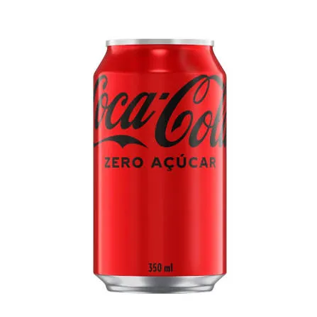 COCA-COLA LATA 350ML ZERO ACUCAR