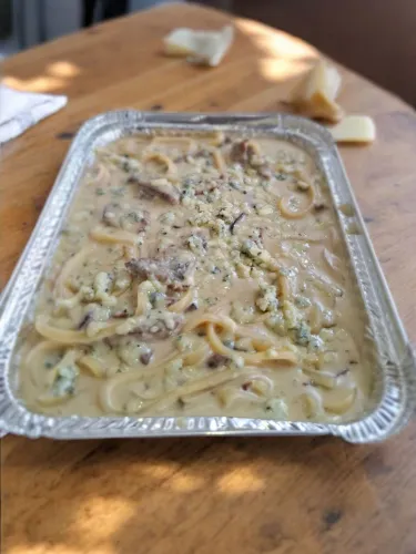Filé mignon ao molho gorgonzola