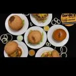 5 hamburger medio, batata e refrigerante 2 litros 