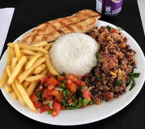Jantinha c/ Filé de frango grelhado