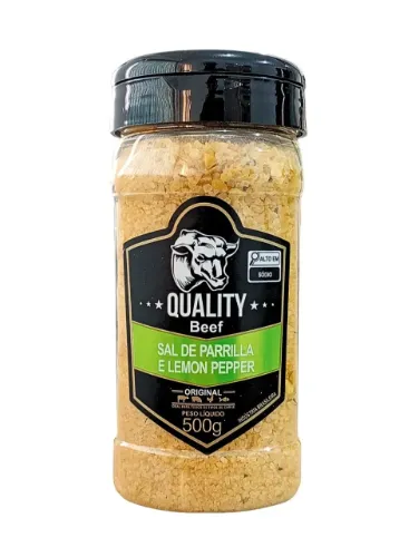 Sal de Parrilha e Lemon Pepper Quality Beef