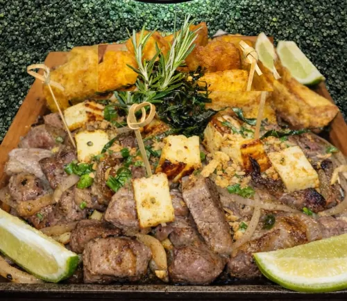 Carne de Sol com Mandioca