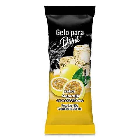 Gelo de Sabor Maracujá
