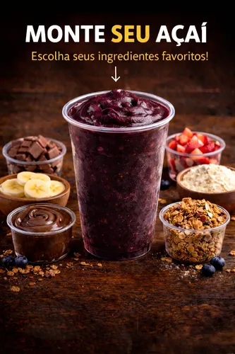 AÇAI BRUTAL - MONTE SEU PROPRIO AÇAI