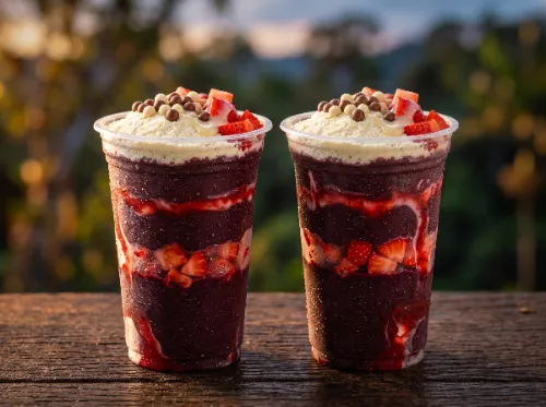 🍓 Combo Morango Candy | 2 Açaí Morango Candy 300ML