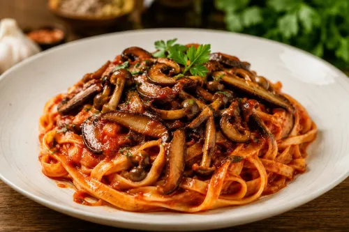 Funghi ao molho sugo