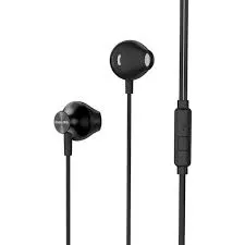 Fone de ouvido com fio preto ej-103 h mastom 