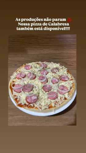 Pizza Pré-assada de Calabresa com Cebola
