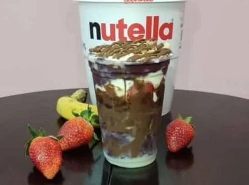 acai com nutella ou chantilly 300 ml