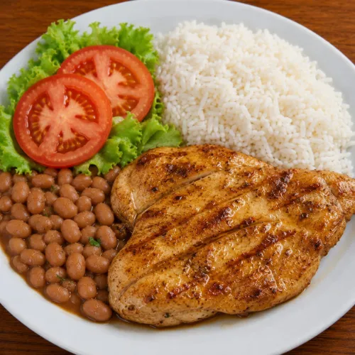 Filé de frango grelhado 