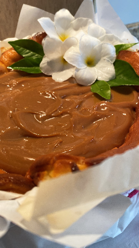 Tarta Basca com doce de Leite
