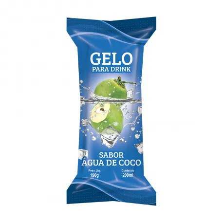 gelo saborisado coco
