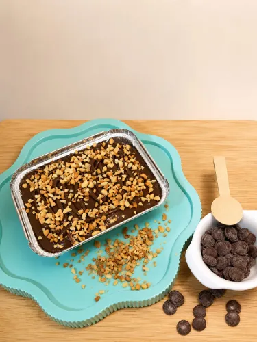 🍫✨ Chocolate com crocância
