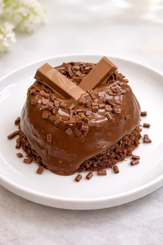 🍫 Mini Vulcão de Chocolate