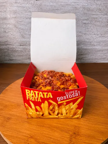 Batata com cheddar e bacon 450g