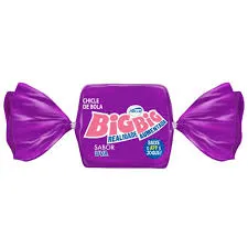Chiclete big big uva 