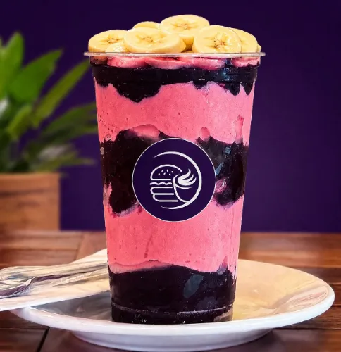 Creme de Morango + Fruta Banana