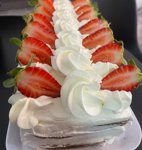 torta de morango 
