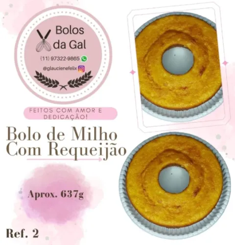 Milho com requeijão