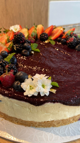 Cheesecake de Frutas Vermelhas 