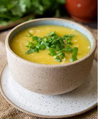 caldo de baroa com frango 500ml