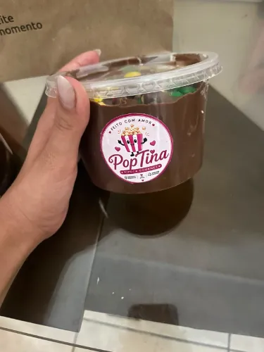 1,5l Pipoca Premium Ovomaltine + Nutella 