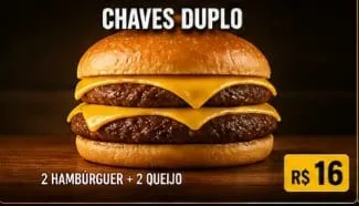 Chaves Burguer Duplo