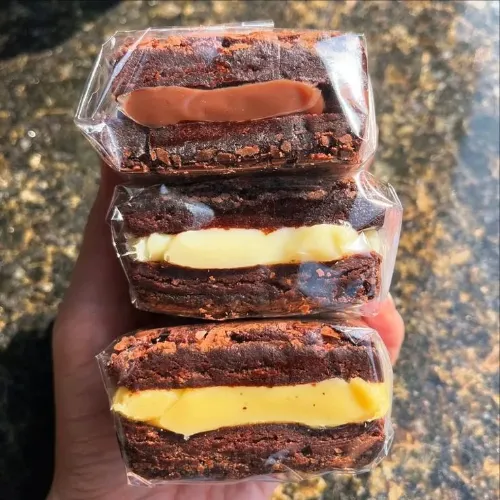 Konbobrow Se 1 um e bom imagina 3 Brownie sabores