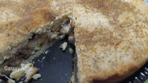 TORTA DE BANANA COM CANELA