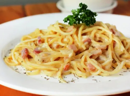 Spaghetti à carbonara