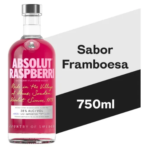 Absolut Rasoberri 750ml