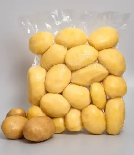 Batata bolinha  descascada  