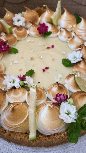 Torta de Limão com Merengue