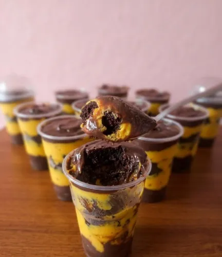 Maracujá com chocolate 