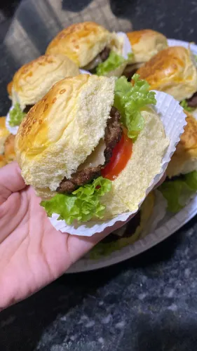 Mine hamburguer unidade - a partir de 15 unidades