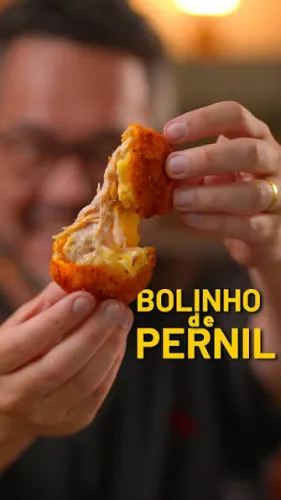 BOLINHO DE PERNIL COM QUEIJO (200 GR )