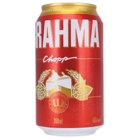 CERVEJA BRAHMA CHOPP LATA 350ML