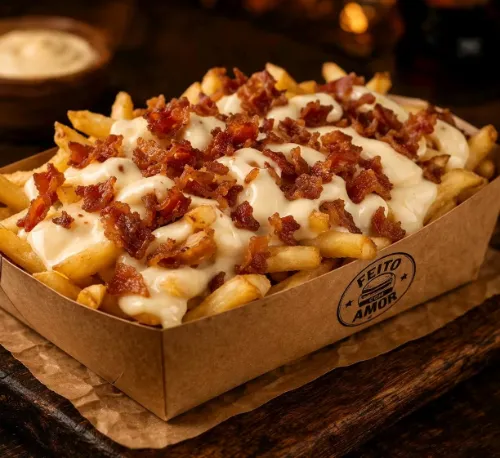 Batata c/ Requeijão e Bacon