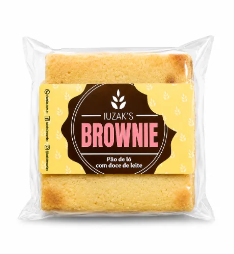 Pão de ló c/ Doce de leite