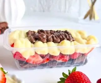 Escondidinho de Brownie